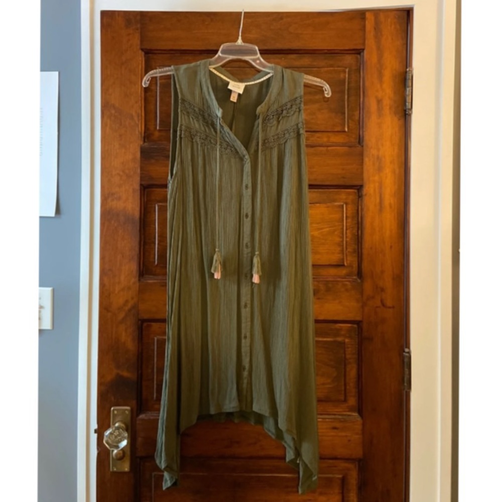 Green Knox Rose Dress